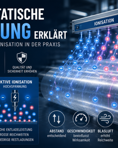 Grundlagen der Elektrostatik - passive und aktive Ionisation in der Praxis