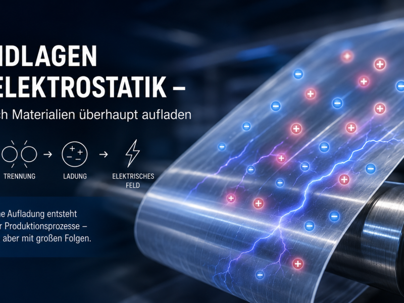 Grundlagen der Elektrostatik &ndash; warum sich Materialien &uuml;berhaupt aufladen