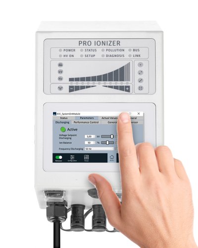 PRO IONIZER Update - mit Feldst&auml;rke-Sensor und ATEX-Zulassung